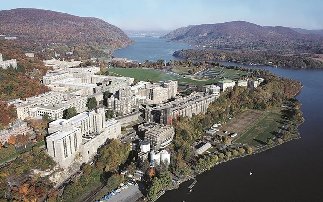 Aerial view West Point Military Academy